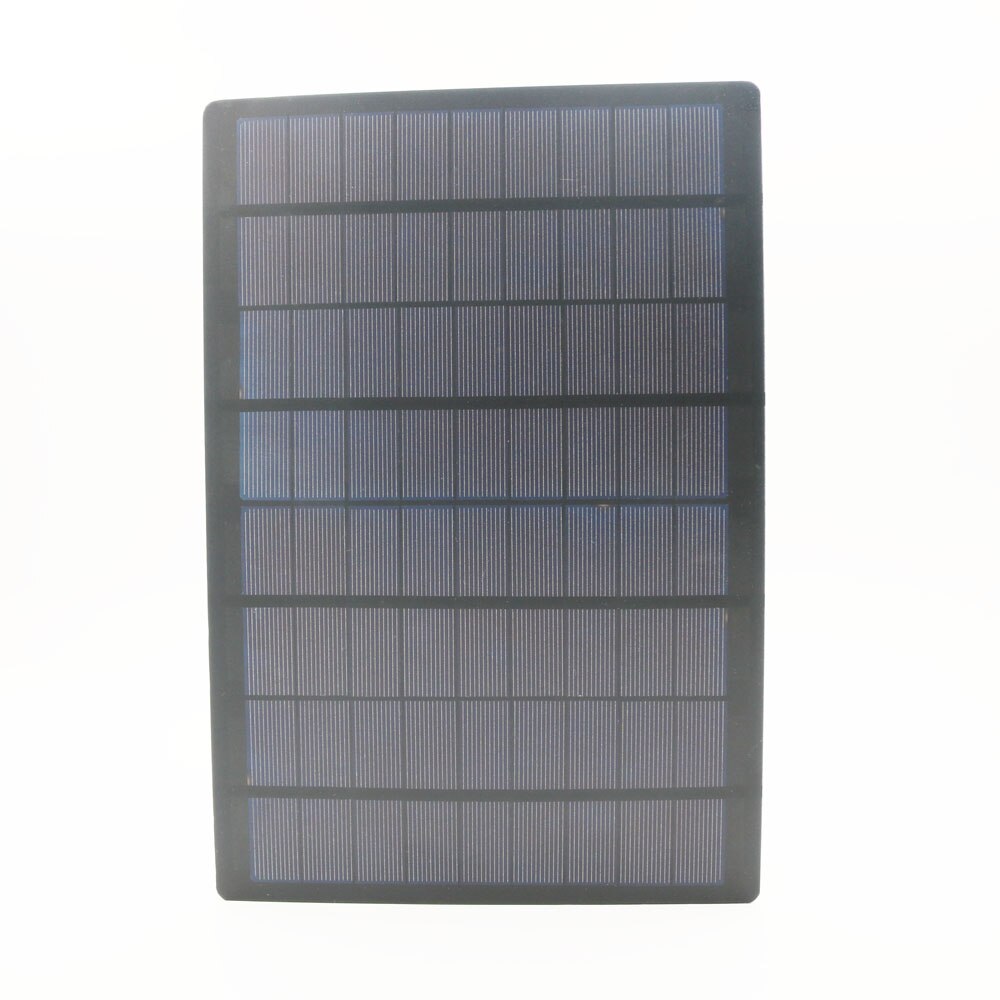 18v 9w 500ma solpanel polysilicium gør-det-selv batterioplader lille mini solcelle batteri kabel legetøj solar lys 18v