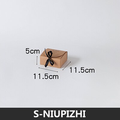 Kasse i marmorstil kraftpapir diy taske søde festartikler emballeringsposer slik fødselsdag papirposer: S-niupizhi