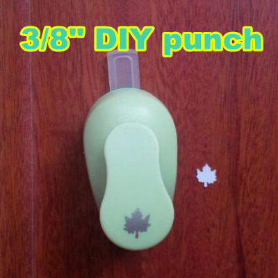 8 Mm Moeite Besparen Diy Dunne Eva Foam Puncher Papier Card Cutter Scrapbooking Mini Kleine Gat Craft Punch Cirkel Beer vorm: maple