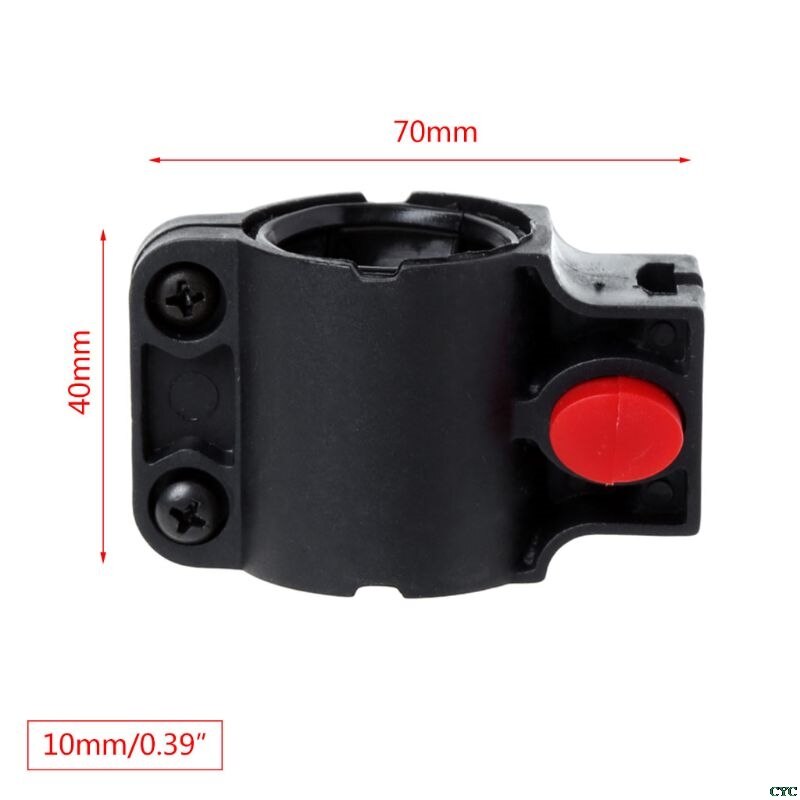 Soporte de bloqueo de bicicleta soporte de Cable de bloqueo Marco de bicicleta Universal bloqueo en U piezas de ciclismo fijo accesorios MTB