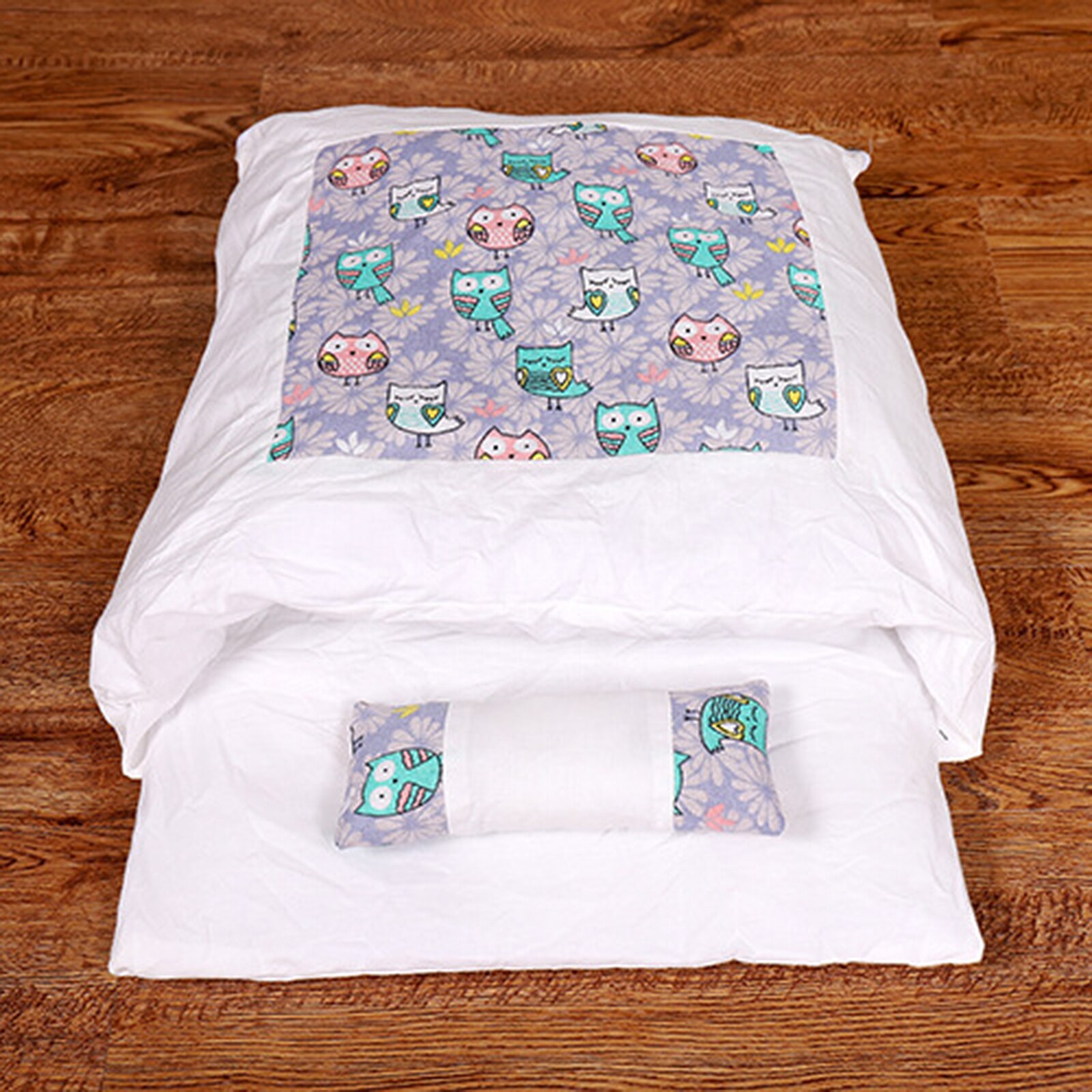 Cat Sleeping Sofa Cat Sleeping Bag Kennel Nest Small Pet Bed Sleeping Bag Removable Cat House Winter Warm Pet Beds Sofas Mat: Purple / S