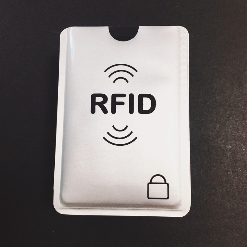 Security Card Shield -100pcs Credit Card RFID Protection, Anti-Theft &amp; Security Sleeves