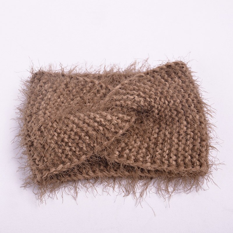 Gebreide Vrouwen Hoofdband Tulband voor Meisjes Zachte Katoenen Breien Winter Haarband Baby Meisjes Haar Accessoires