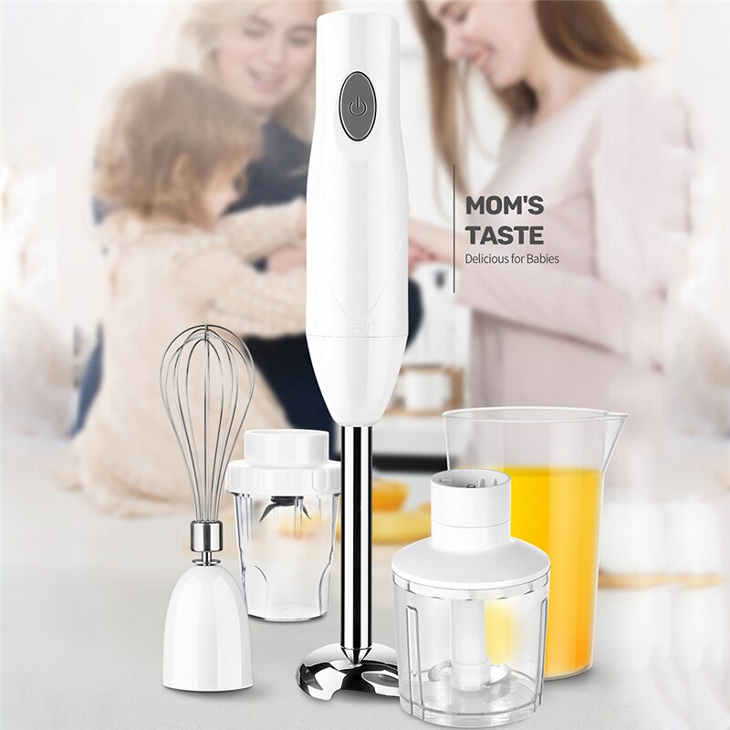 Household Electric Blender Multi function Food Processor Mixer Portable Kitchen Whisk Beaker Juicer Milkshake Maker Blender