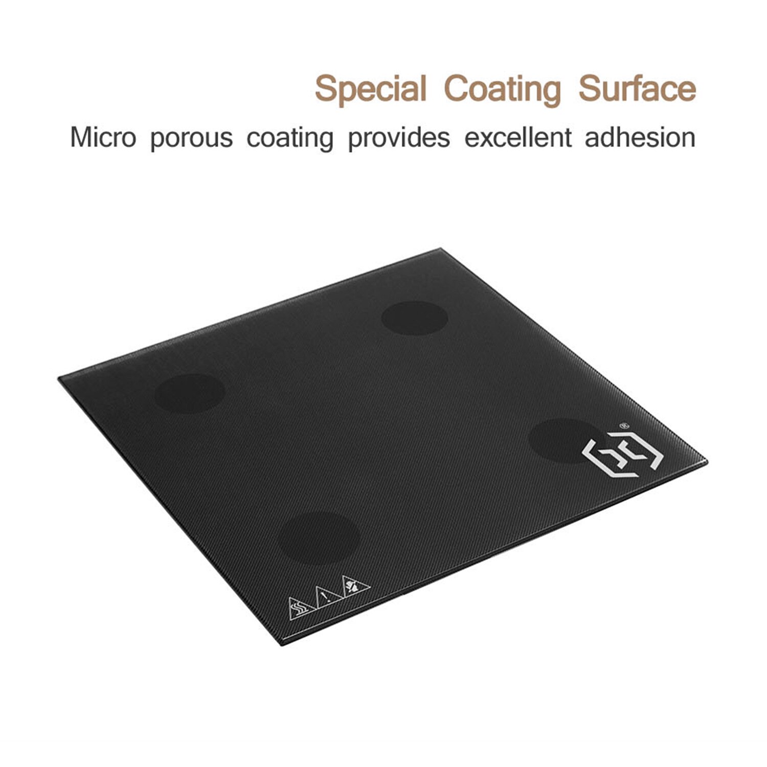 Artillerie 3D Printer Glas Bed Platform Carbon Silicon Crystal Glas Print Bed Bouwen Oppervlak Voor Sidewinder X1/Genius 3D printer