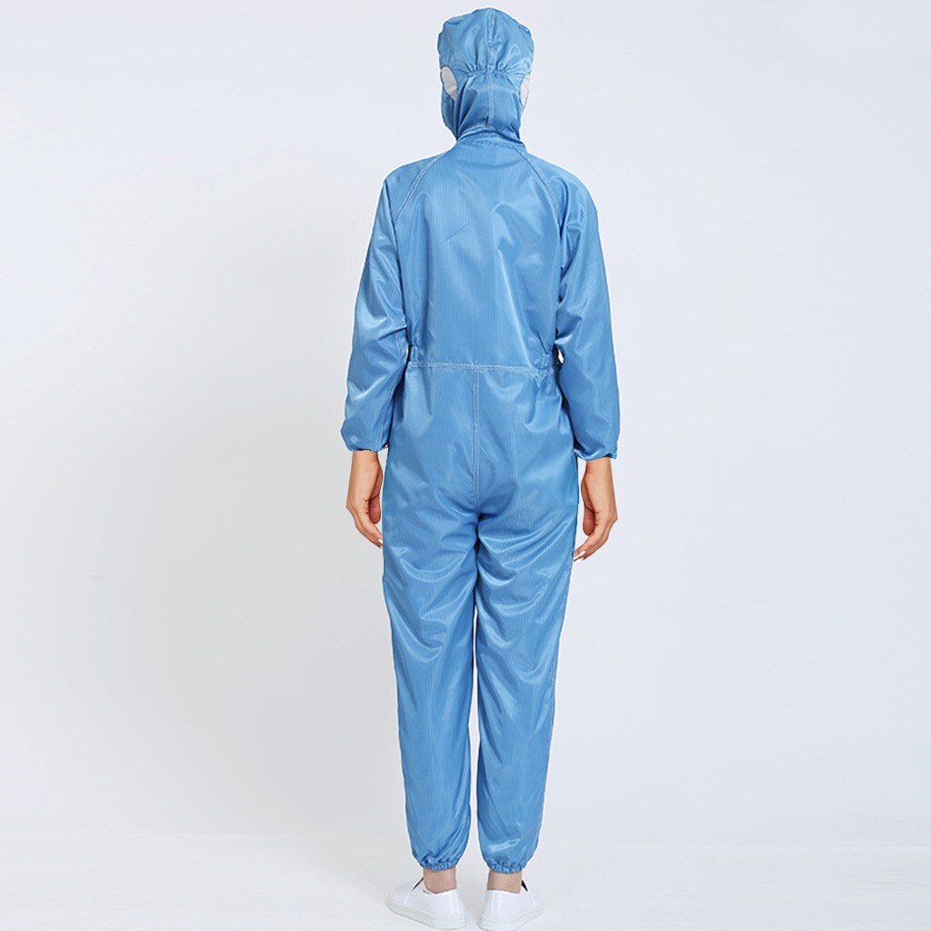 Ropa protectora desechable, traje aislado del contacto humano, ropa de trabajo a prueba de polvo, antiestática, , LW