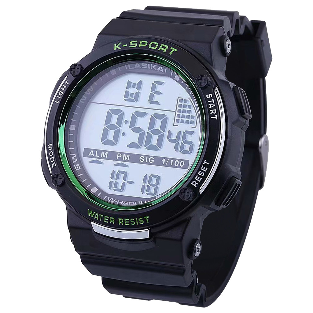 Multi Functie Lichtgevende Waterdichte Sport Horloge Mode Elektronische Horloge mode gif horloge Outdoor sport horloge