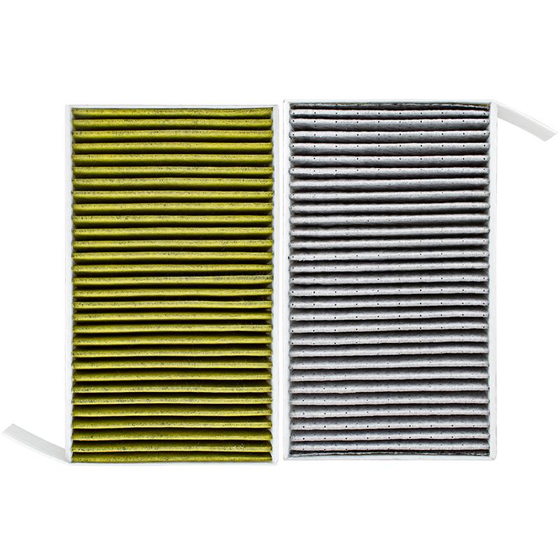 Filtro de aire acondicionado para coche, núcleo de Filtración HEPA para Modelo 3, accesorio de filtración, 2 uds.