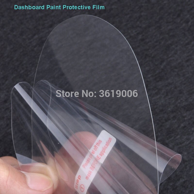 TOMMIA For Peugeot 3008 -16 Screen Protector HD 4H Dashboard Protection Film Anti-scratches Car Sticker