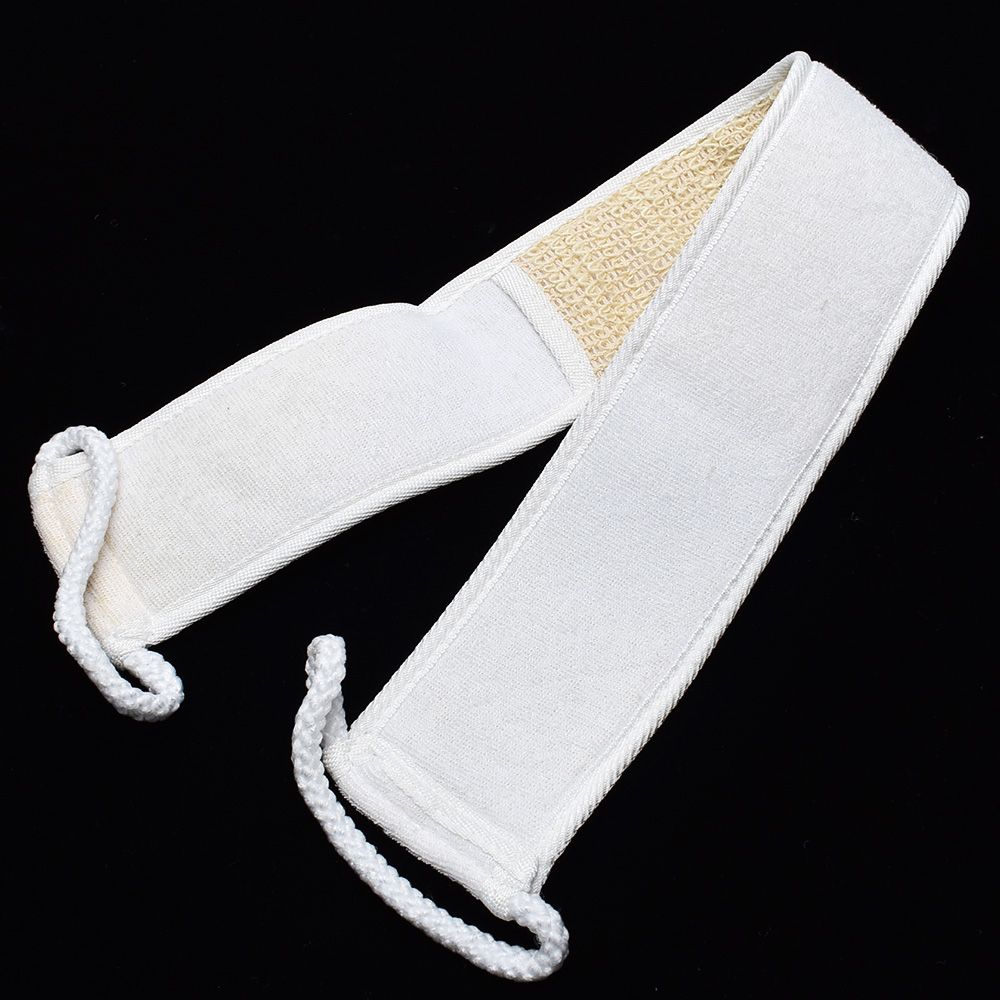 Soft Exfoliating Loofah Back Strap Unisex Bath Towel Back Scrubber For Shower Health Cleaning Towel