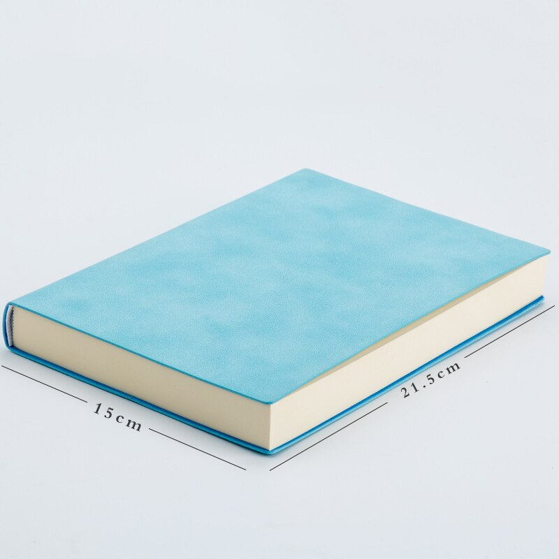 RuiZe faux leather diary notebook thick paper white blank pages sketchbook A5 office notepad vintage note book agenda soft cover