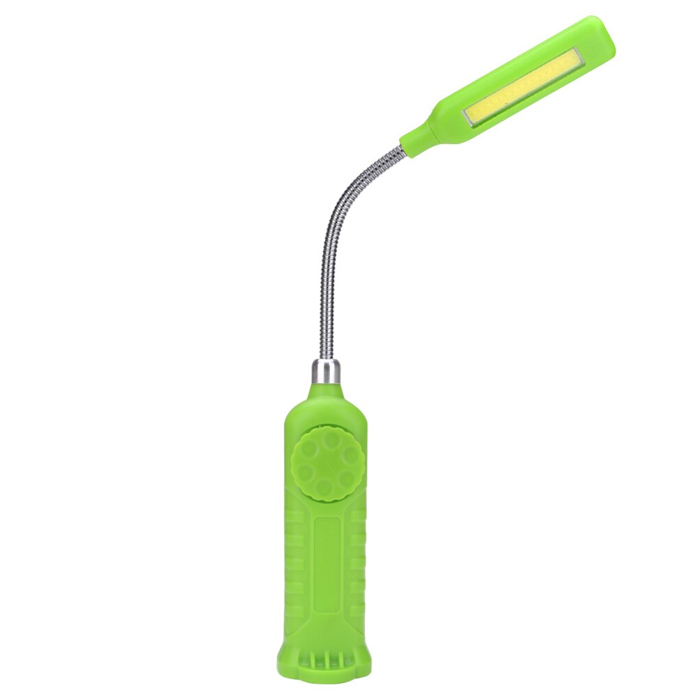 Dial Switch COB LED Flashlight 3 AAA Battery Operated Working Lamp Portable Magnetic Lighting LED Torch Lamp