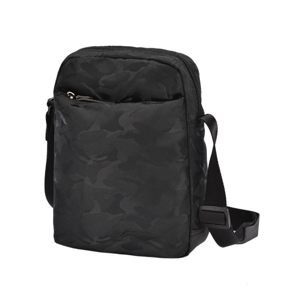 Li-Ning Men's Urban Sport Shoulder Bag Polyester Leisure LiNing Sports Bags ABDM005 BJF117: ABDM005-2
