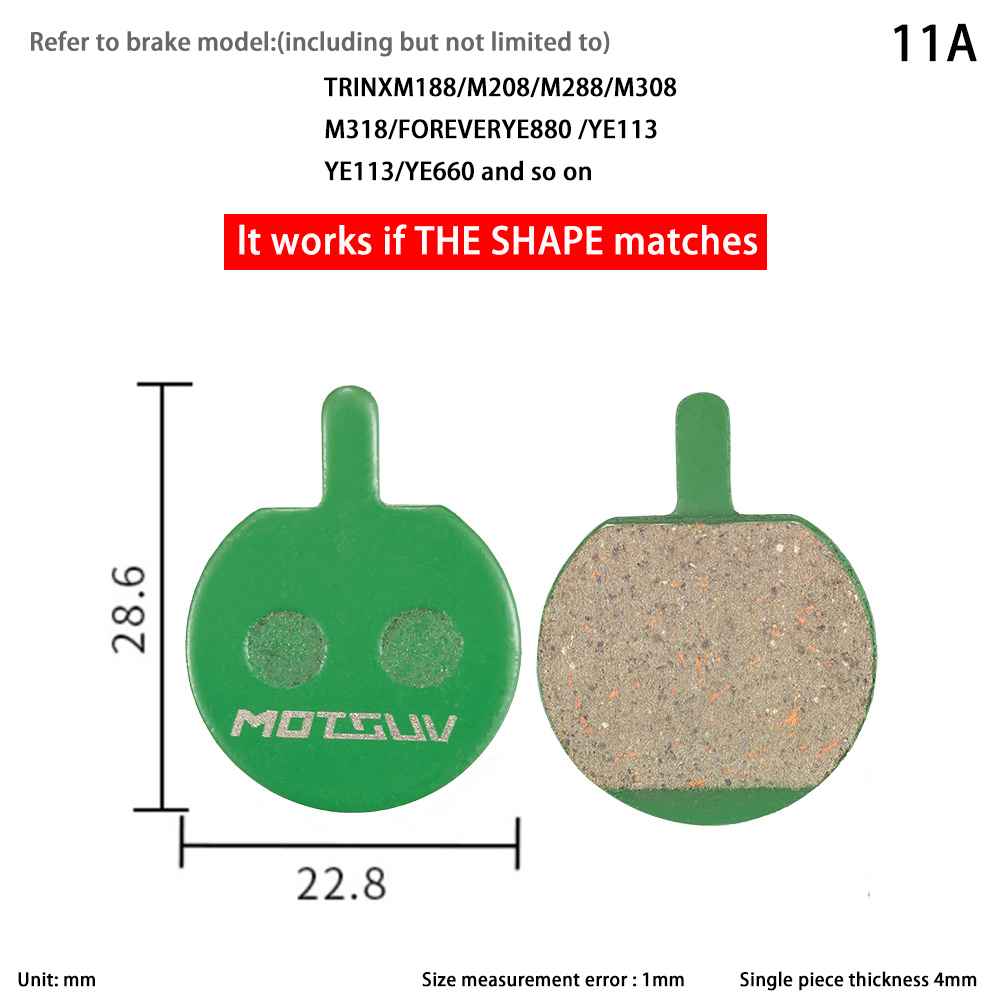 1 par de pastillas de freno cerámicas para bicicletas, hydrauli, para shamano SRAM Avid Hayes Magura formula y Scooter: violet