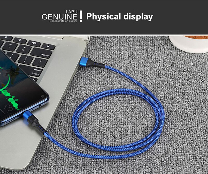 1pcs Mobile Phone Cable Type C 5A Fast Charging Cable USB 3.0 For Huawei Samsung Data Transfer Data Line 0.5m 1m For Samsung