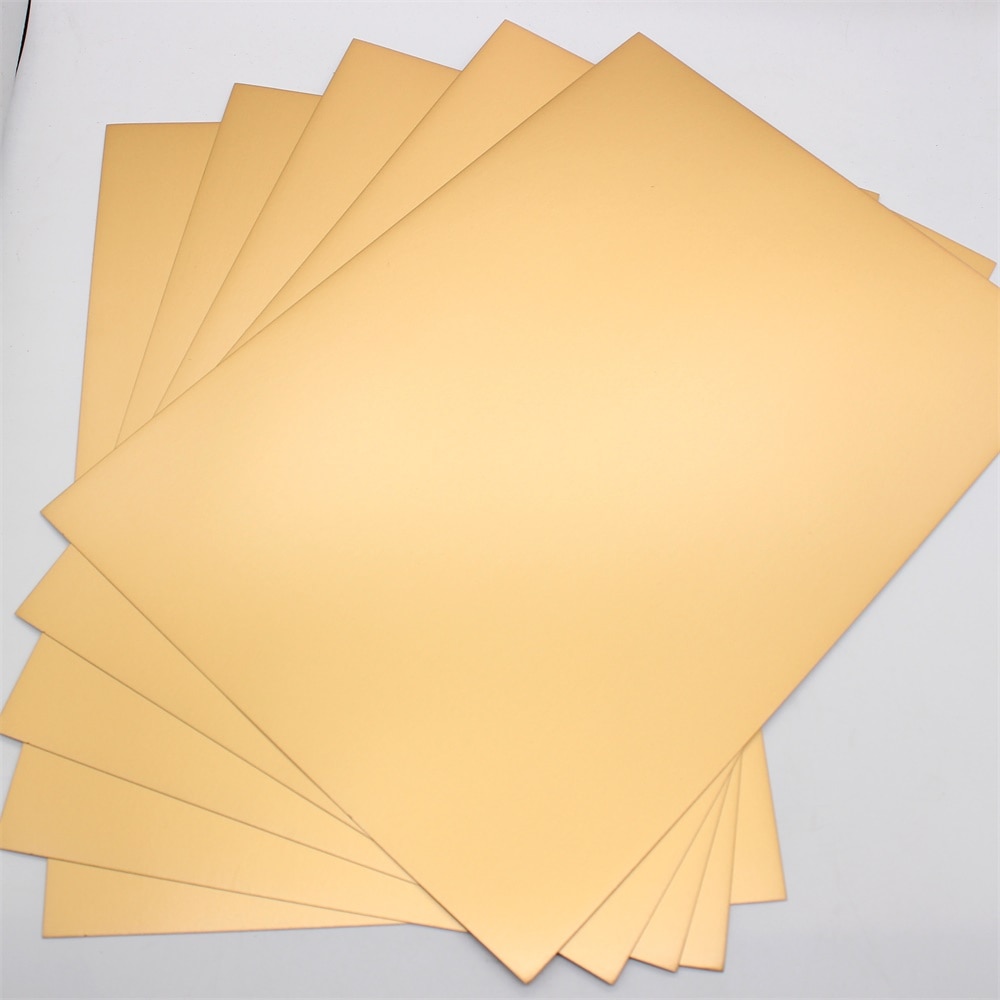 Kscraft A4 Goud En Zilver Kaart 250GSM Perfect Voor Card Making &amp; Papier Ambachten Spiegel Board/Holografische Papier