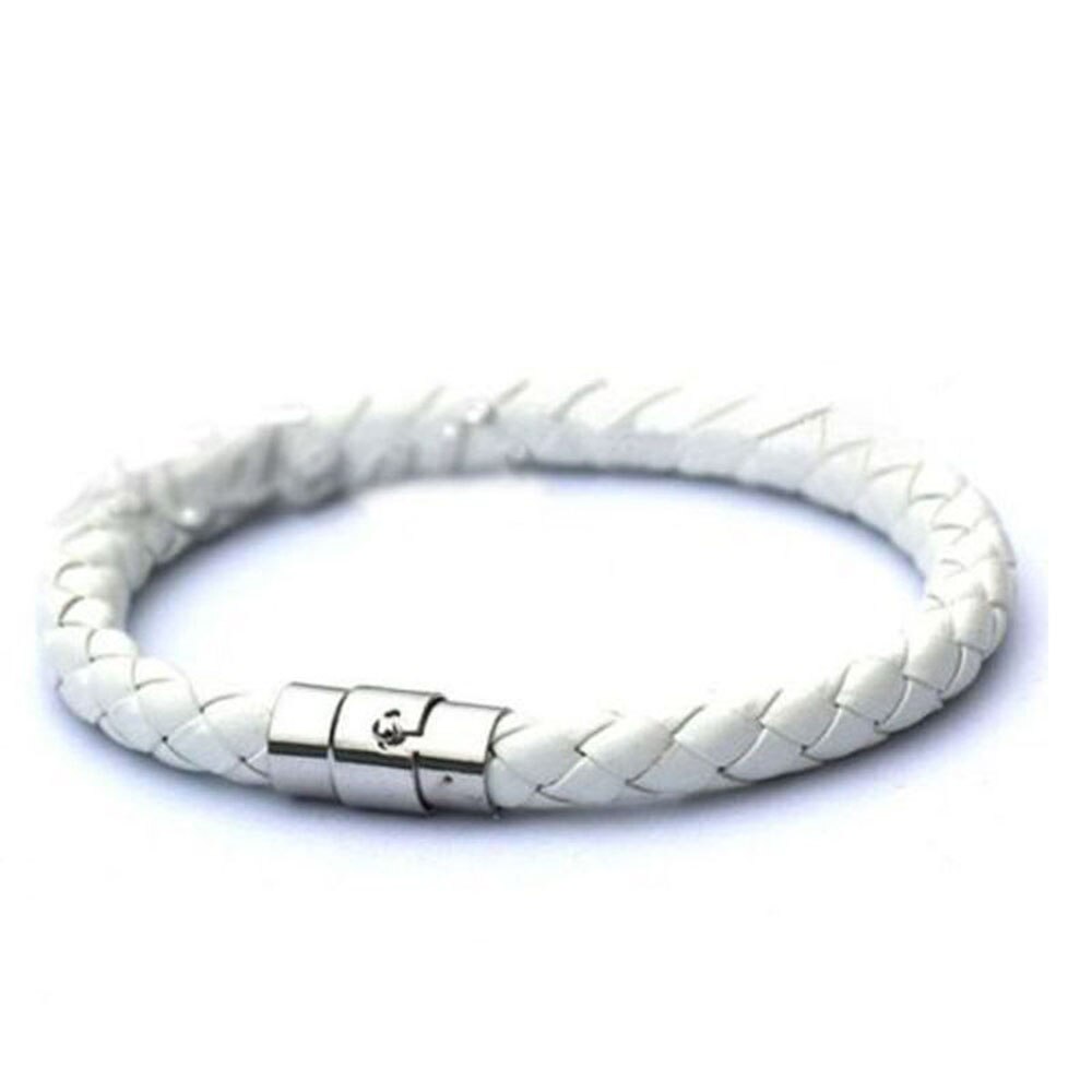 1pc Neue Schwarz Männer PU Leder 1PC Punk Jungen Einzigartige Zink Legierung Weben betroffen Braun Armbinde: 7