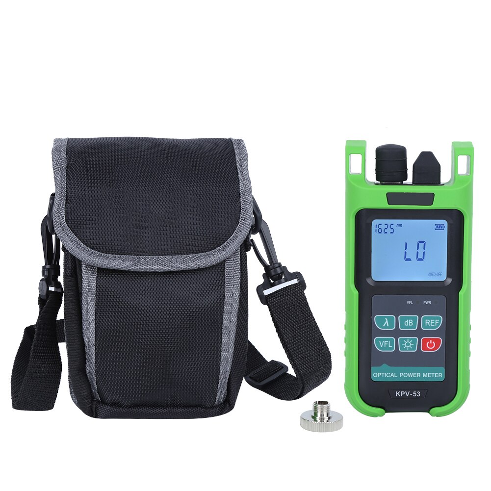 Optical Power Meter 2-in-1 High Accuracy Measurement Fiber Optic Tester Instrument KPV-53