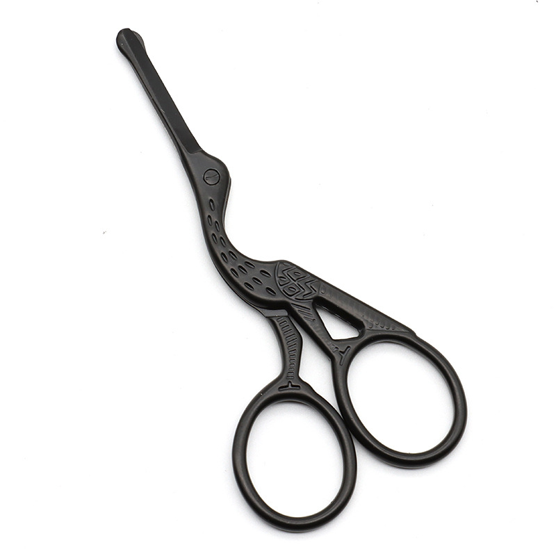 Zwarte Neus Haarschaar Rvs Ronde Hoofd Schoonheid Trimmer Neus Haar Trimmers Draagbare Ergonomie Neus Haar Snijder Gereedschap: Rood