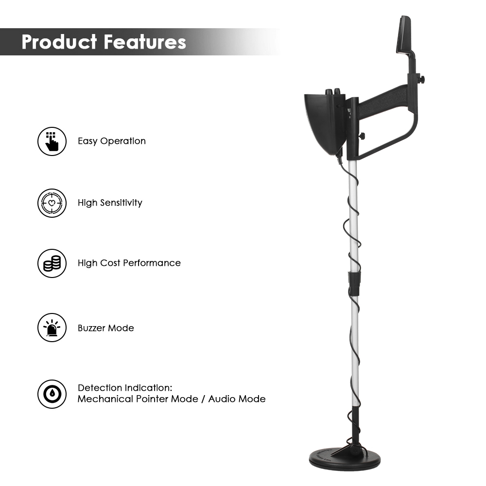 Underground Metal Detector Gold Detectoren Schat Hunter Tracker Seeker Metalen Circuit Detector Gold Finder MD4030 Pinpointer