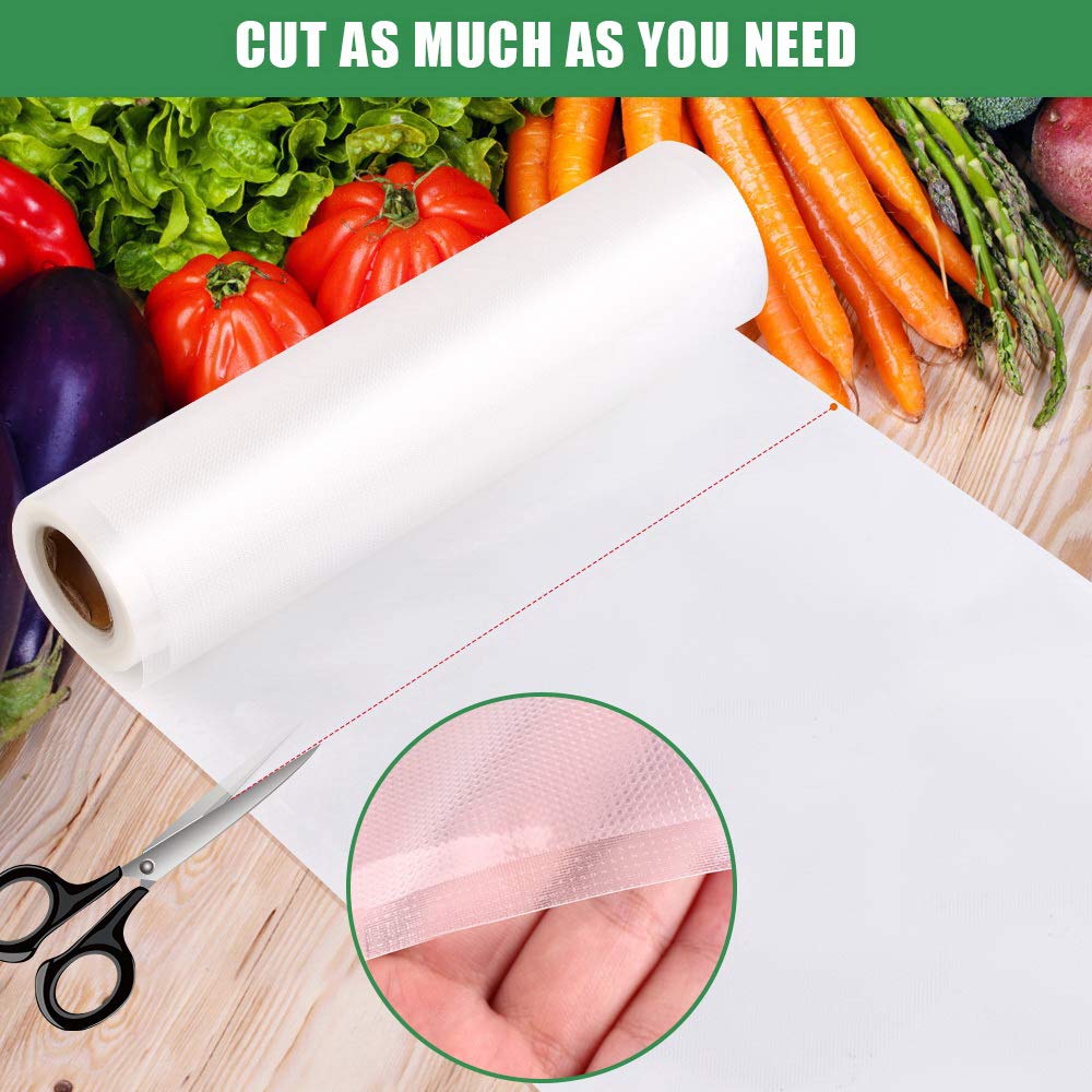 5 Sizes Vacuum Sealer Bags for Food Saver Storage Vacuum Sealer General Vacuum Packer Keep Fresh