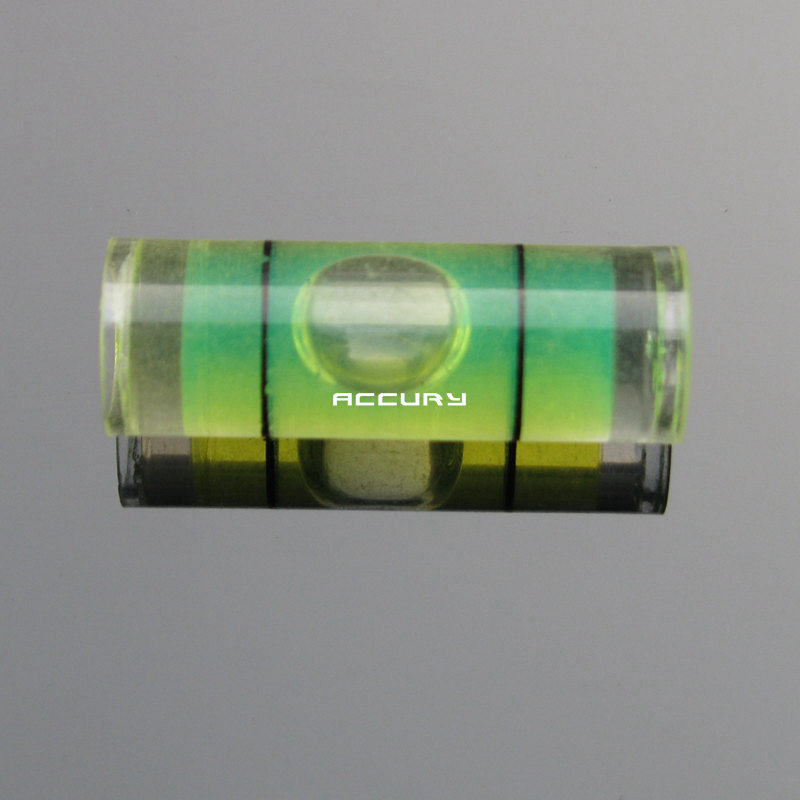 20pcs 8*23mm Acrylic Tubular Spirit level mini spirit level Cylinder Plastic vial water level indicator