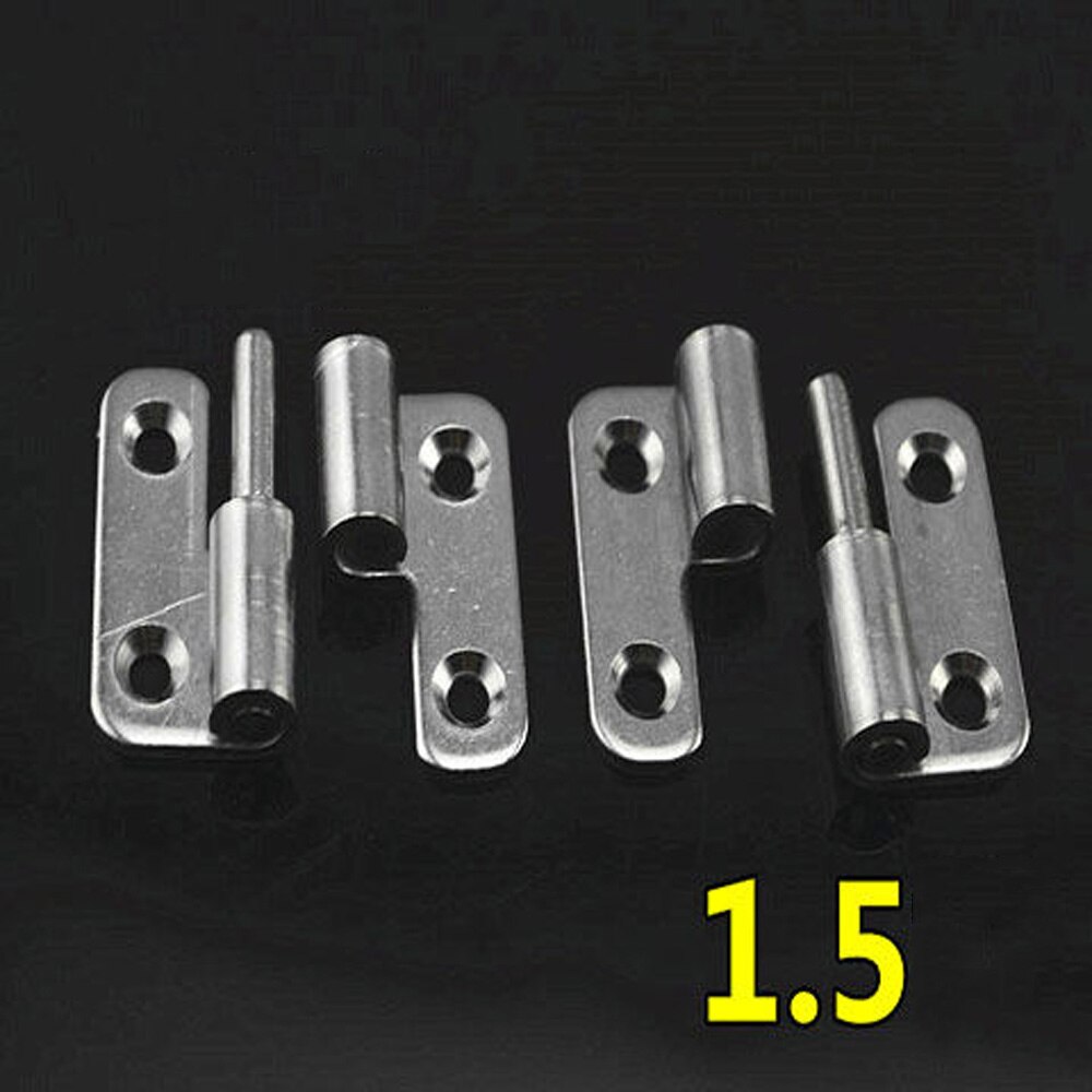 Thickened 304 stainless steel detachable hinge, heavy machinery and equipment hinge, 2 inch detachable industrial hinge