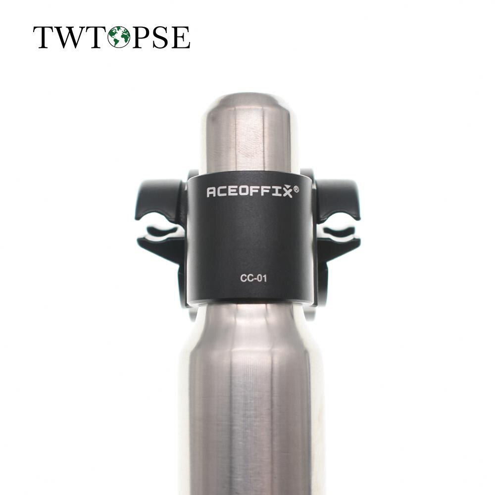 Twtopse aluminiumslegering cykelcykel sadelklemme til brompton foldecykel cykling sadelrør sædemundstykke passer til carbon sadelpind