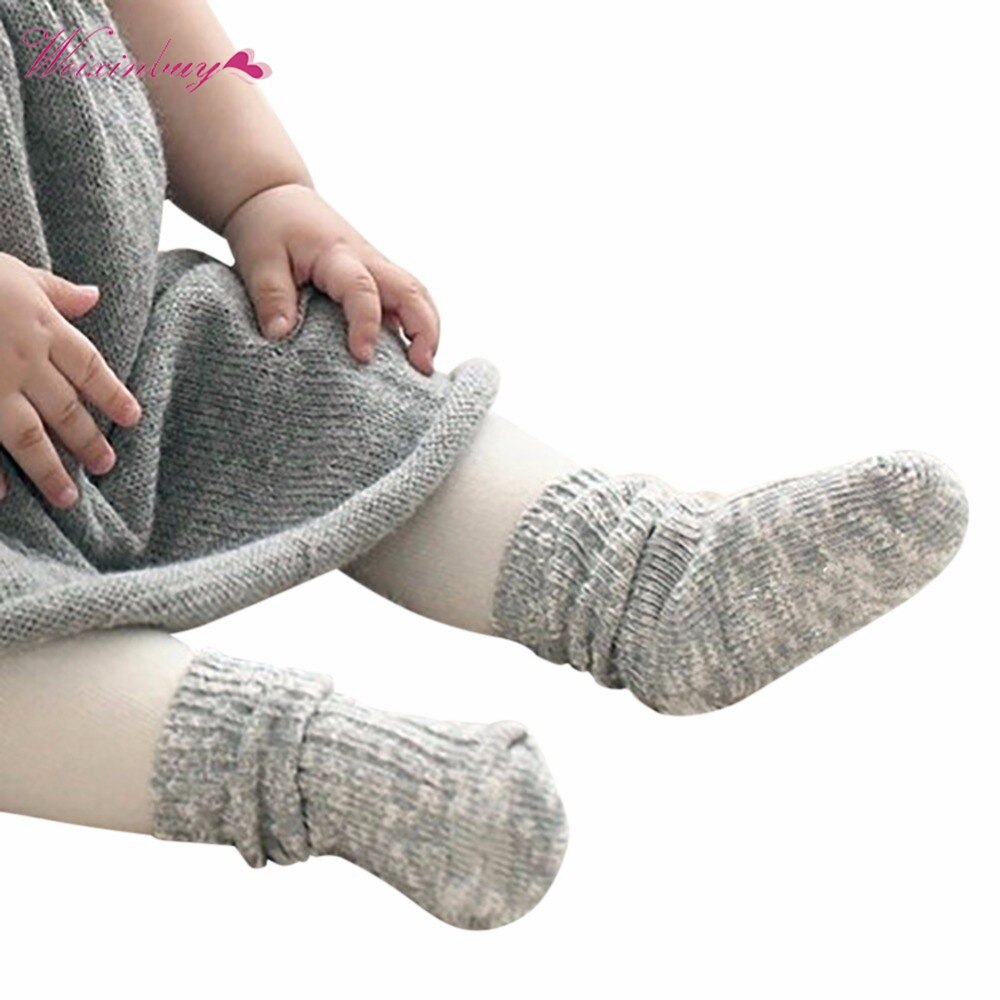1 Pair Mix Color Cotton Baby Girls Boys Socks Ankle Length Thick Winter Calcetines Children Socks for 0-4 Years
