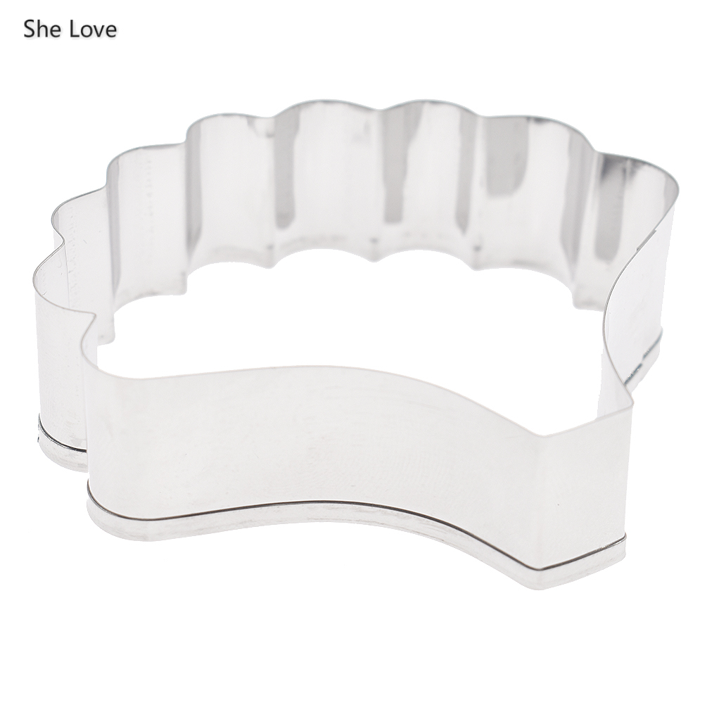 Chzimade Rvs Bloemblaadje Vorm Cookie Cutter Set Cakevorm Fondant Diy Polymeer Klei Snijden Gereedschap