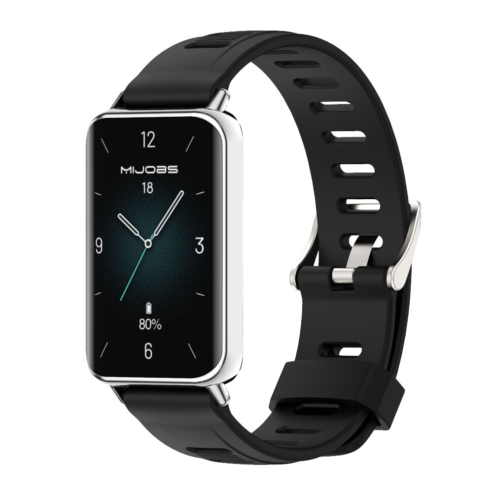 Para Huawei Honor Band 9 correas de silicona pulsera de reloj suave Correa deportiva reemplazo para Honor Band 9 Correa: Oliva oscuro