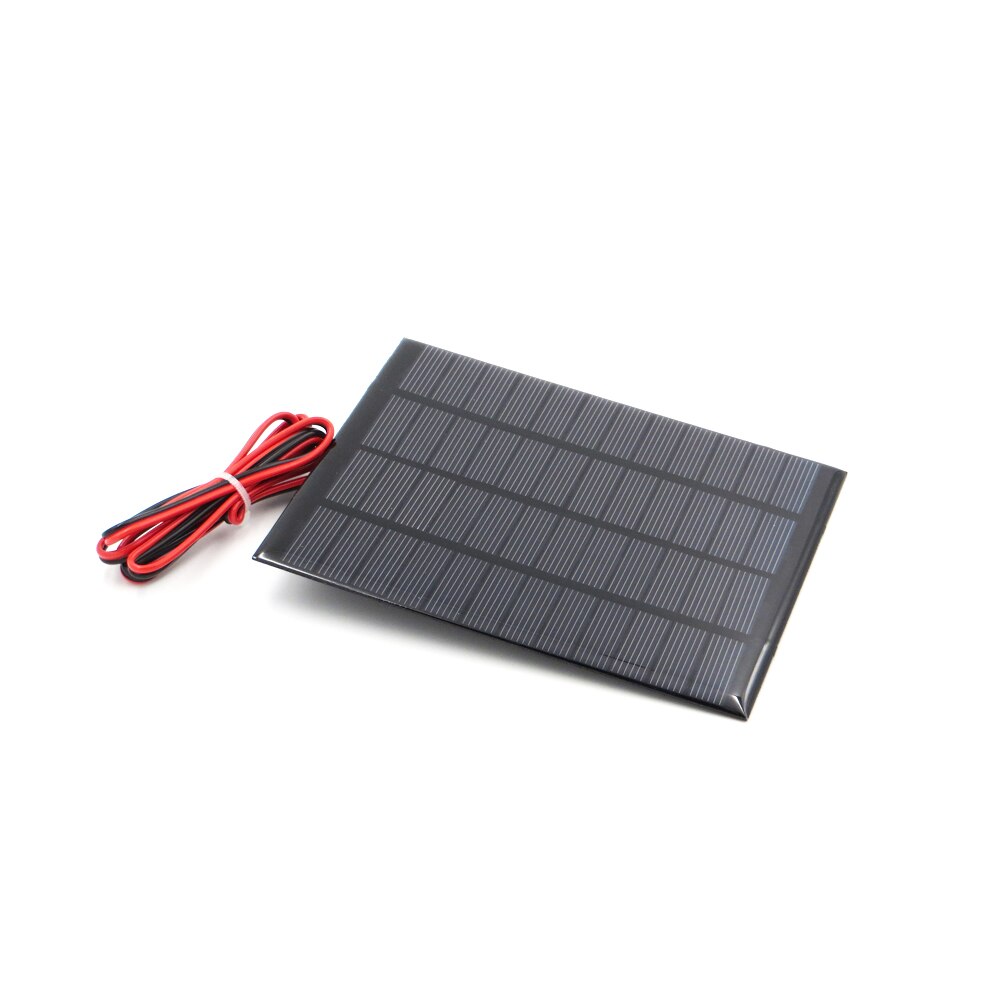 1 st x 12 V 167mA met 100 cm breiden draad Zonnepaneel polykristallijne Silicon DIY Acculader Kleine Mini Zonnecel kabel speelgoed
