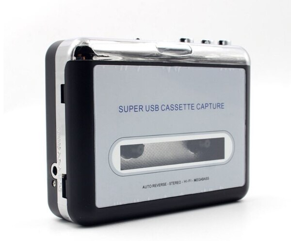 Lecteur de Cassette Portable USB à MP3, convertisseur de Capture Audio, lecteur de musique, enregistreur de Cassette