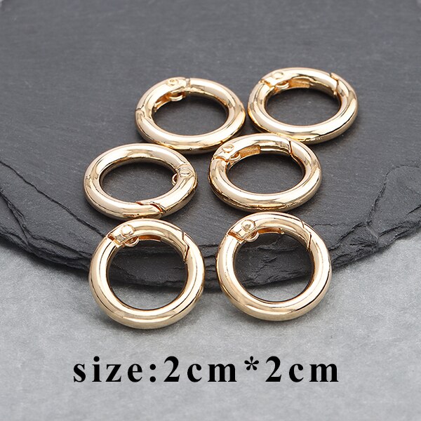 GUFEATHER M753, accesorios de joyería, chapado en oro de 18k, 0,3 micras, conector, cierres, collar de pulsera diy, fabricación de joyas, 10 unids/lote: M75303