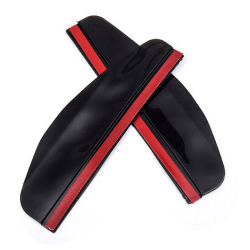 1 para czarna naklejka na samochodowe lusterko wsteczne przeciwdeszczowe osłony na lusterka obczne elastyczne pcv deszcz ostrze osłona przeciwdeszczowa osłona przeciwdeszczowa przyciemniana osłona przeciwsłoneczna ochraniacz