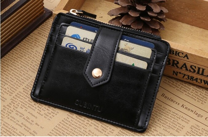 Excellent GUBINTU Slim Credit Card Holder Mini Wallet Mens Leather ID Case Purse Bag