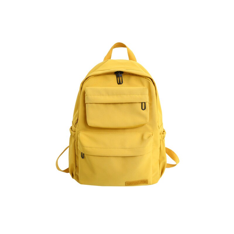 Dcimor Waterdichte Nylon Rugzak Voor Vrouwen Multi Pocket Travel Rugzakken Vrouwelijke Schooltas Voor Tiener Meisjes Boek Mochilas: yellow