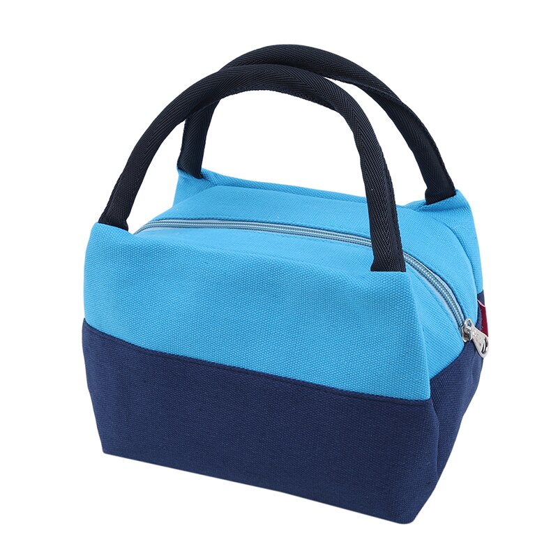 Brand Canvas Lunch Bags For Women Portable Thermal Insulated Lunch Box Bag Tote Bolsa Comida Lunch Bag For Kids School