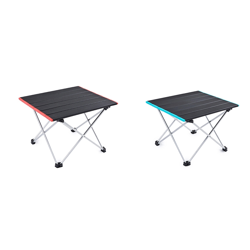 Ultra-léger Table Pliante Extérieure Portative de Pique-Nique de Table Table En Alliage D'aluminium Léger Voyage Table pour le Camping Sauvage