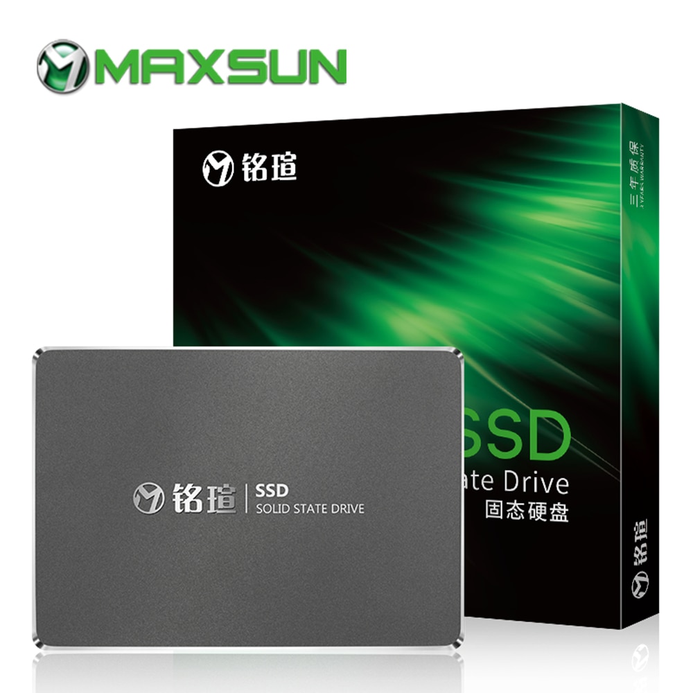 MAXSUN ssd 240 gb 480gb 120gb 128gb 2.5inch ssd sata iii three year warranty TLC SMI Internal Solid State Drive for laptop pc