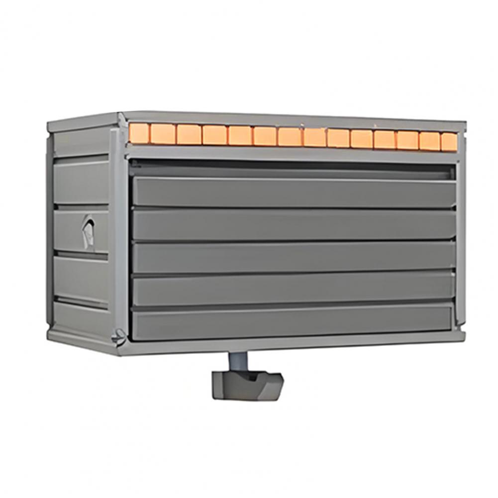 Veggmontert nøkkelhylle dekorativ nøkkelkrok retro garasje bilnøkkelboks multifunksjonell nøkkelorganisator med garasjeport: Grønn