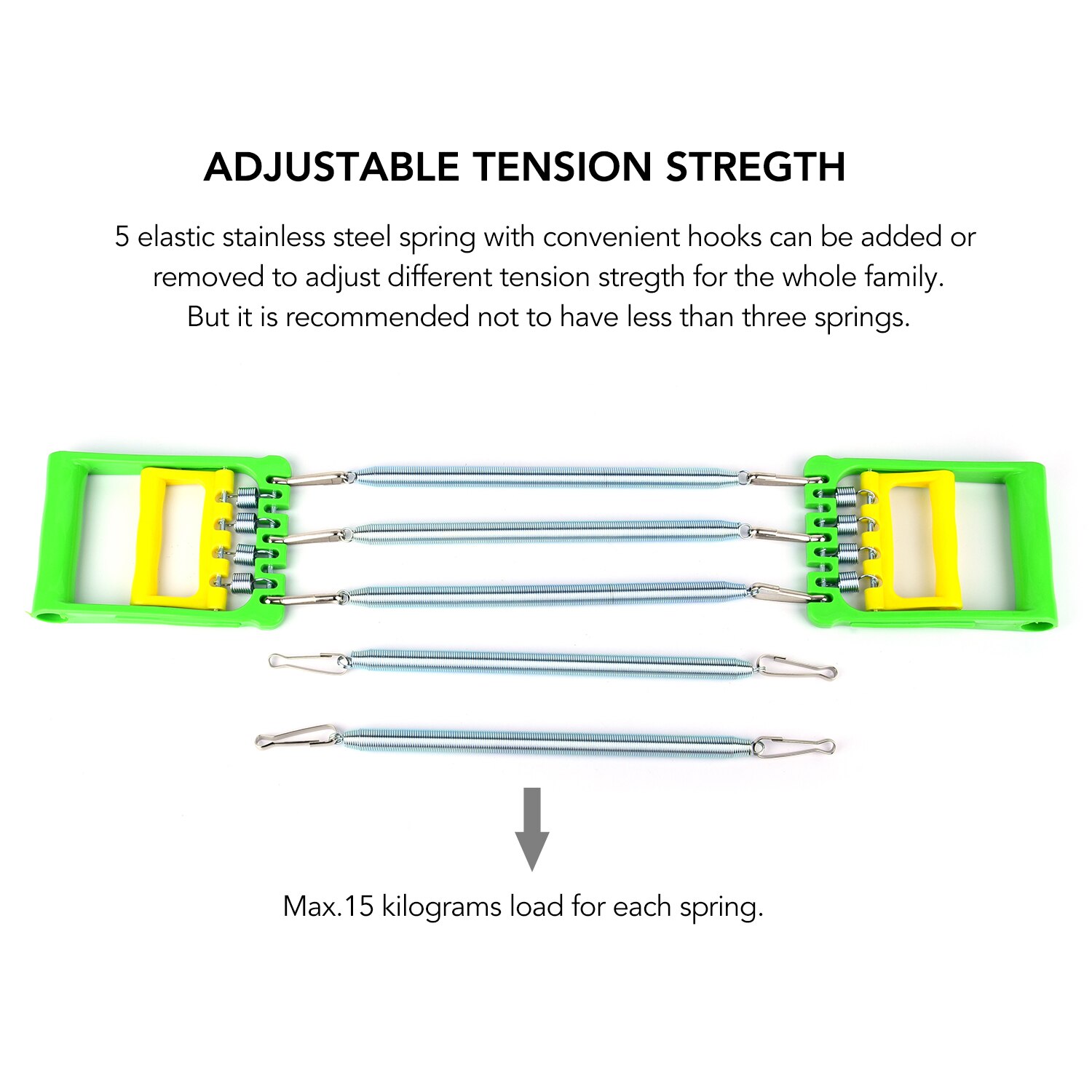 3 in 1 Frühling Brust Entwickler Expander Spannung Puller Muscle Übung Dual Bekämpfen-zweck oder Drei-zweck Spanner gym Fitness