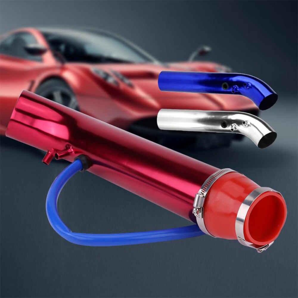 General Purpose 3-Inch 76mm Aluminum Automotive Intake Pipe Kit 3-Inch Racing Cold Intake Aluminum Pipe Air Filter