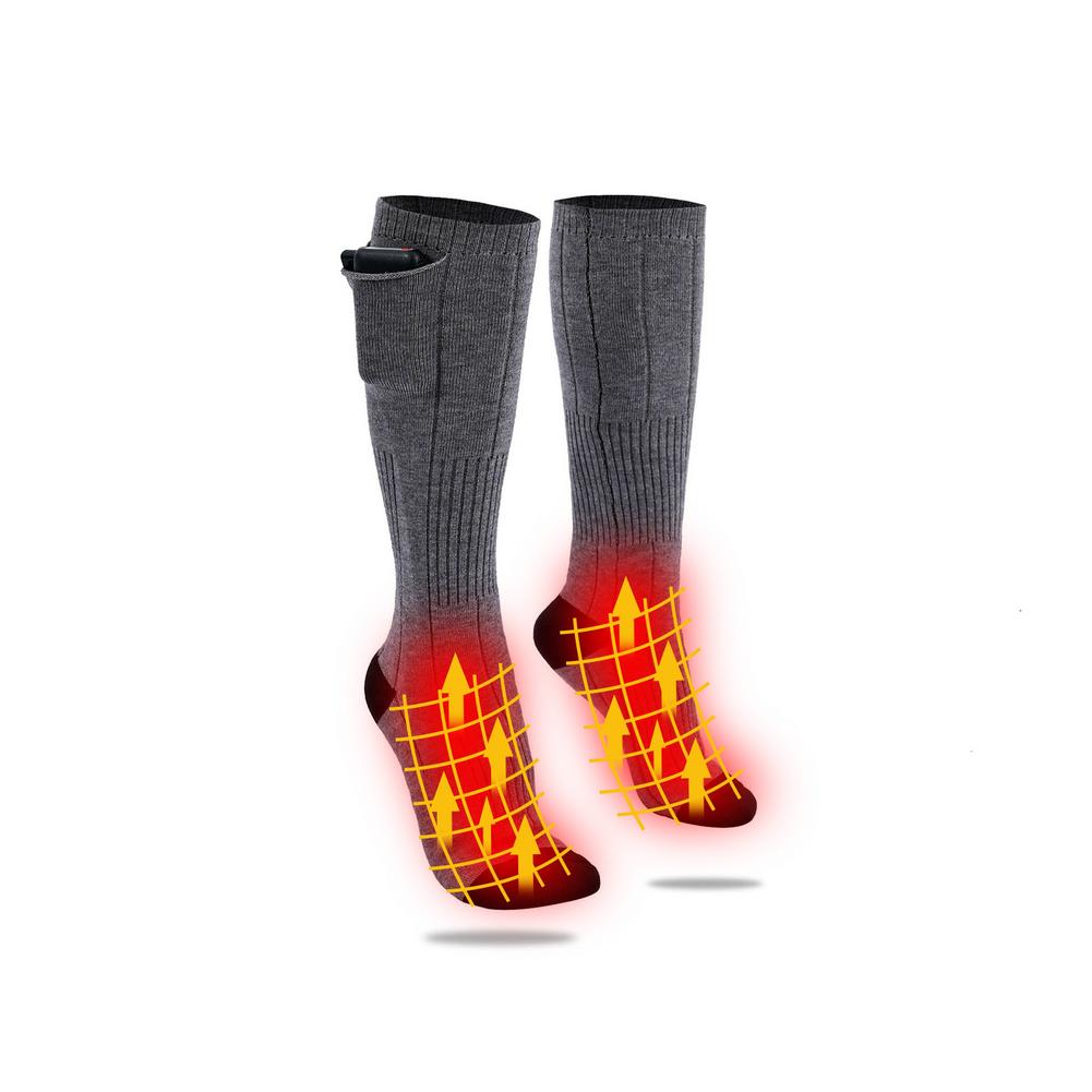 2000 MAh Elektrische Beheizte Socken unisex Thermo-socken Mit 2 Batterie 3 Temperatur Einstellungen Ich bin Freien Ich bin Winter Skifahren Sport Erwärmung socke