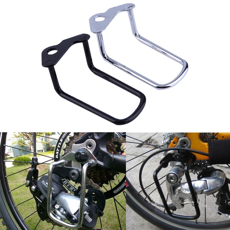 1 Pc Verstelbare Stalen Fiets Mountainbike Gear Achter Derailleur Chain Stay Guard Protector Outdoor Fietsen Accessoires Duurzaam