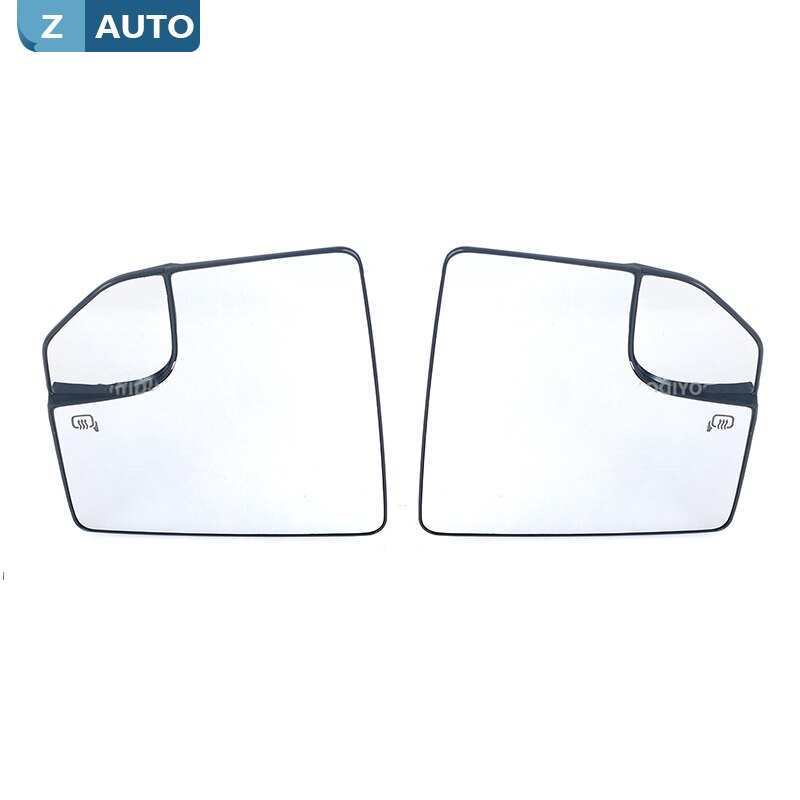 Lentille de rétroviseur en verre, aile de porte latérale chauffante, pour Ford F-150 F150