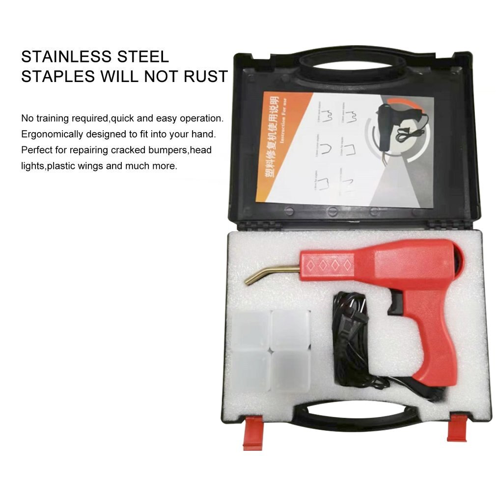 Plastic Repair System Welding Bumper Fairing Auto Body Tool With Practical Staple Plastic Welding Machine