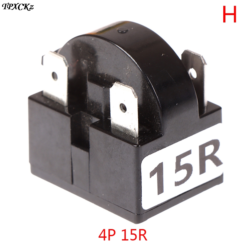 Ptc 2/3/4 -poligt startrelä för kylskåp, ptc-startare för kompressor: Xxl