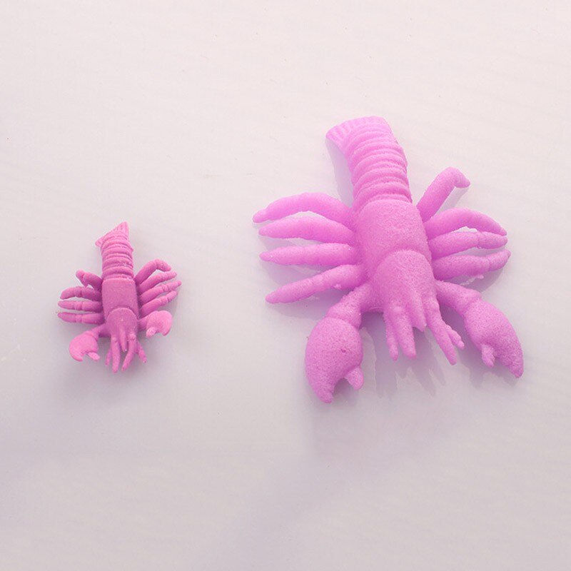 10 pcs/lot océan Animal croissant jouet Marine biologie jouets mer animaux jouet trempage gonflement dans l'eau pour enfants