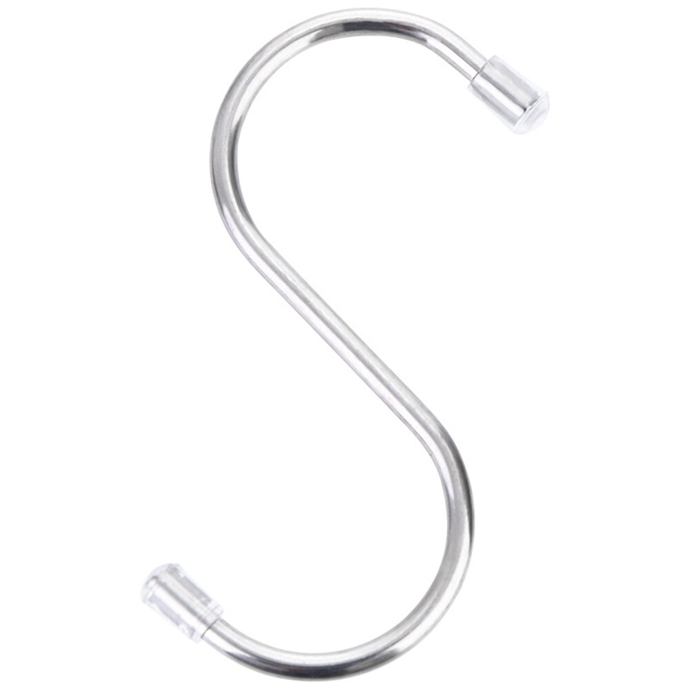 Gancho para colgar en forma de S de acero inoxidable 10 Uds. Ganchos para colgar ropa de baño y cocina ganchos para colgar